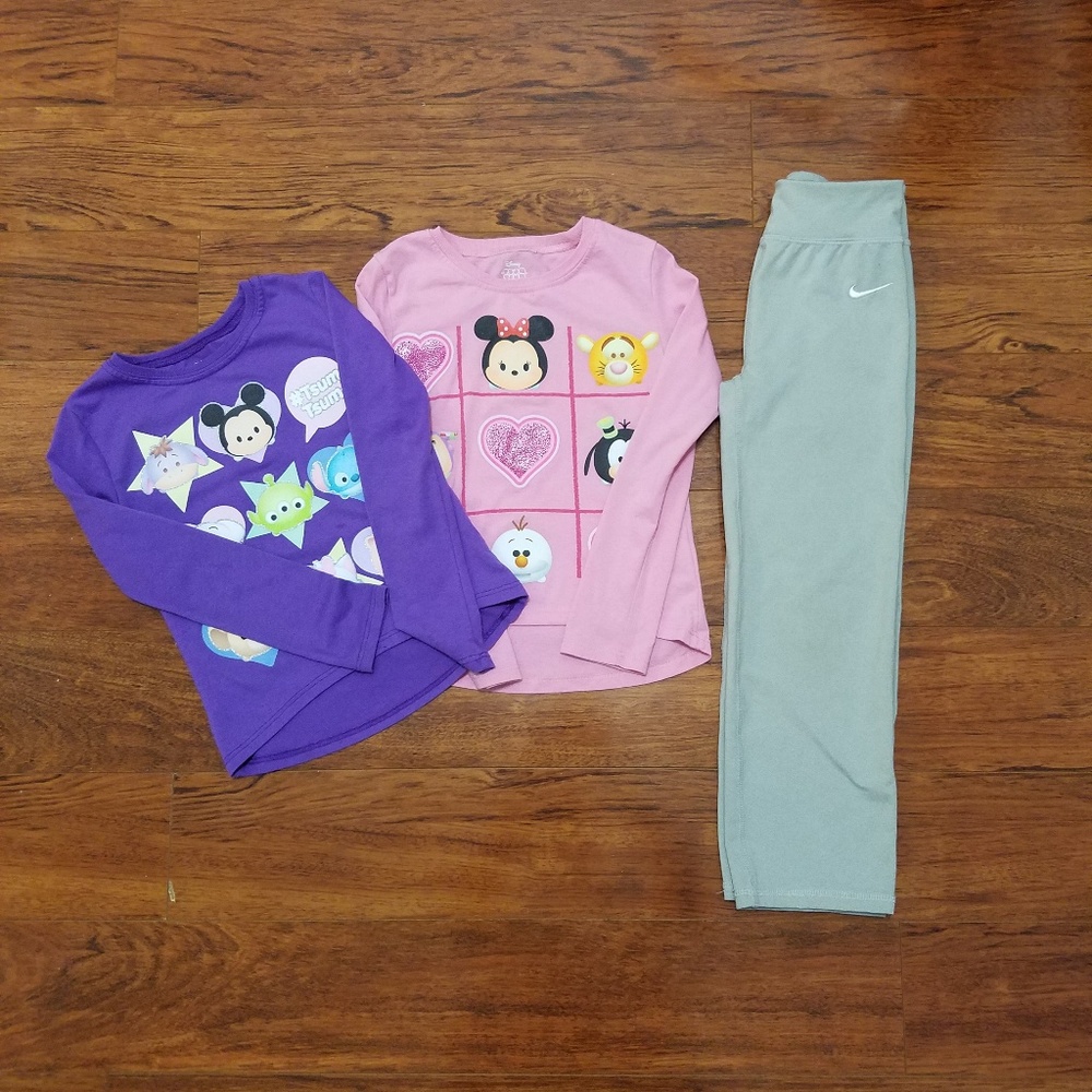 Nike Athletic Pants & Tsum Tsum Tops